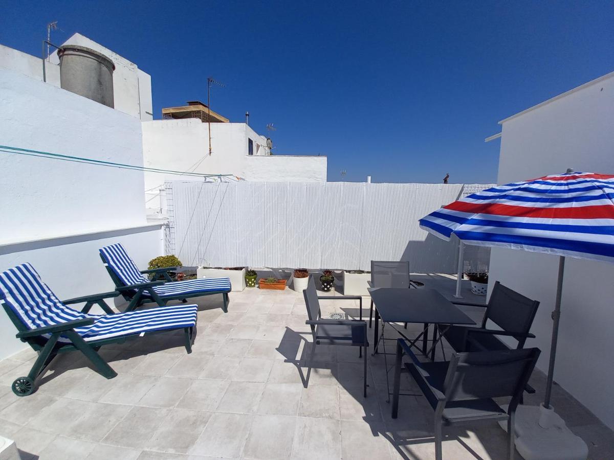 Casa Malakita With Private Seaview Roof Terrace Apartment Conil De La Frontera Exterior photo